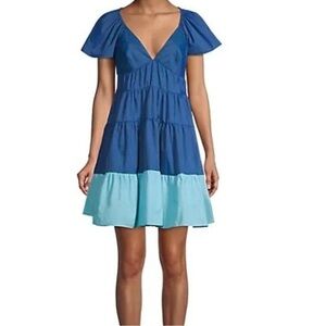 STAUD Corsica Mini Dress Women Size xl